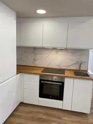 Una cocina o zona de cocina en Fuencarral Apartments