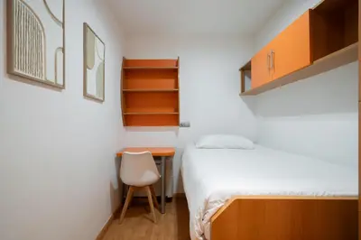 Cama o camas de una habitación en apartamento en plaza de españa ALQUILER TEMPORAL