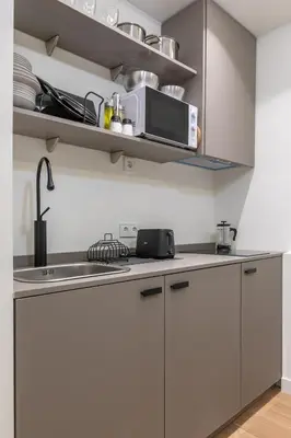 Una cocina o zona de cocina en Precioso Apartamento Puerta del Sol