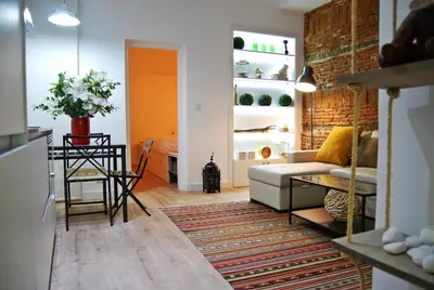 Zona de estar de AmazINN Places Madrid Preciados