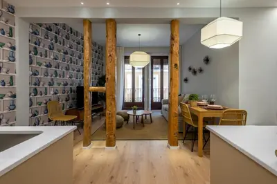 Zona de estar de Modern Refurbished-2 Bedrooms 2Baths-Las Letras