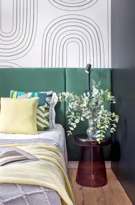 Cama o camas de una habitación en Cozy Bright - 1Bedroom 1 Bathroom - La Latina
