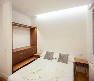 Cama o camas de una habitación en Malasaña I calle Churruca 2BR 2BH