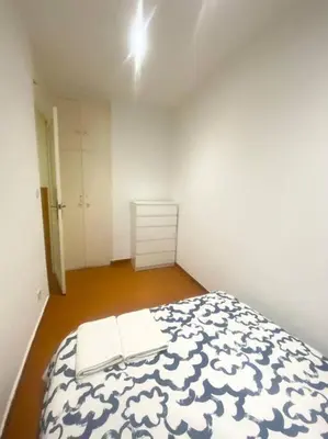 Cama o camas de una habitación en Atocha ferrocarril 4