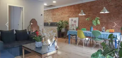 Una cocina o zona de cocina en Design apartment near city center