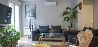 Zona de estar de Design apartment near city center