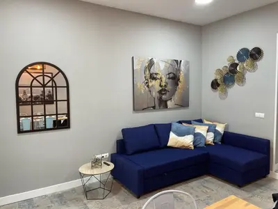 Zona de estar de Encanto Santiago Bernabéu- Apartamento CASTELLANA