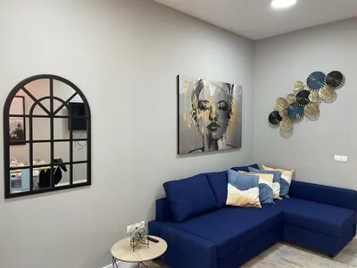 Zona de estar de Encanto Santiago Bernabéu- Apartamento CASTELLANA