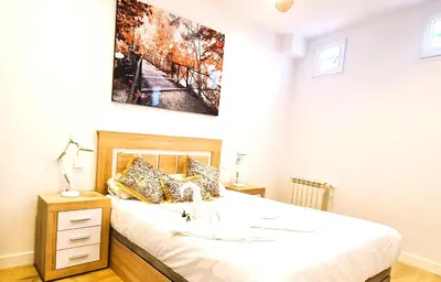 Cama o camas de una habitación en Malasaña II Seasonal Living