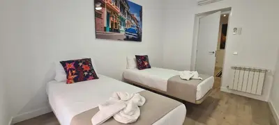 Cama o camas de una habitación en Malasaña II Seasonal Living