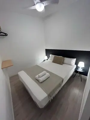 Cama o camas de una habitación en Studio Sol Villa