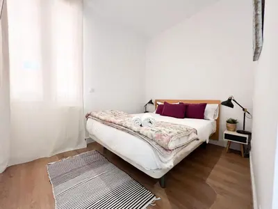 Cama o camas de una habitación en La Estancia de Santa Isabel