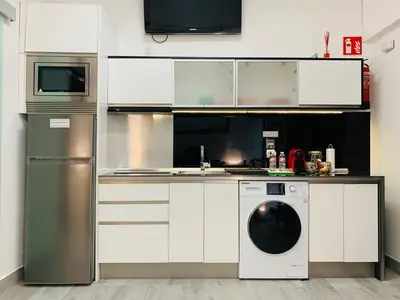Una cocina o zona de cocina en Apartamento con encanto en zona Tirso de Molina-Sol