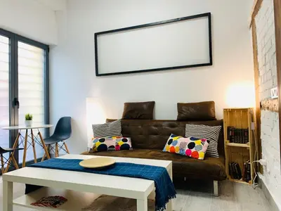 Zona de estar de Apartamento con encanto en zona Tirso de Molina-Sol