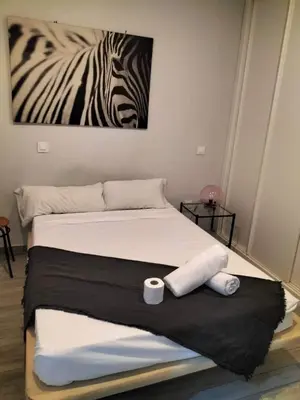 Cama o camas de una habitación en Arce habitaciones