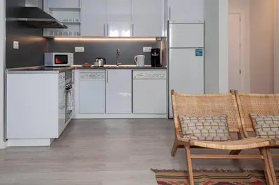 Una cocina o zona de cocina en Apartamento en Sol centro ciudad