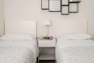 Cama o camas de una habitación en Apartamento en Sol centro ciudad