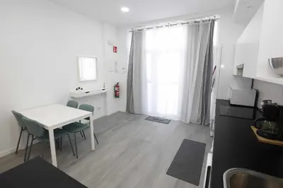 Una cocina o zona de cocina en Apartamento Principe de Vergara