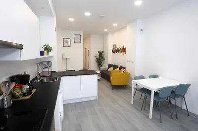 Una cocina o zona de cocina en Apartamento Principe de Vergara