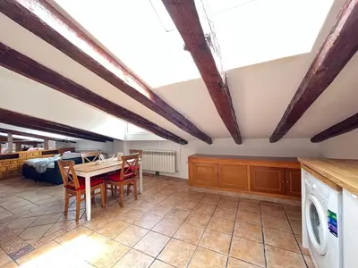Una cocina o zona de cocina en Atico Atocha Ile Temporal