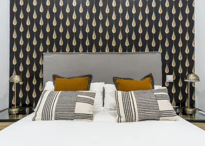 Cama o camas de una habitación en Stylish apartment- 1 Bedroom 1 Bathroom -Chueca