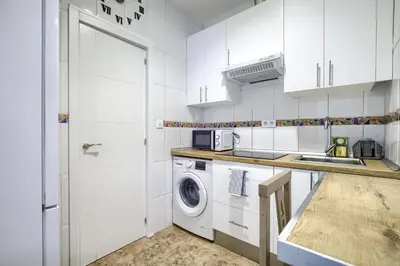Una cocina o zona de cocina en Atocha Station - Apartamento de 2 dormitorios