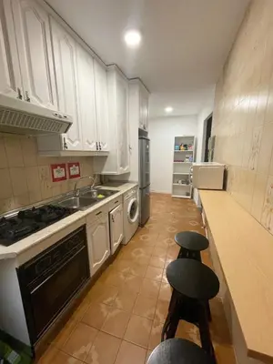 Una cocina o zona de cocina en Toledo habitaciones