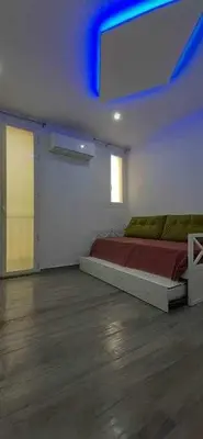 Cama o camas de una habitación en Cómodo apartamento Mayor y Sol