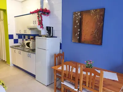 Una cocina o zona de cocina en Apartamentos Dana Sol