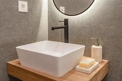 Un baño de Chamberi V 2BR 2BH