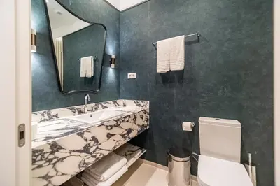 Un baño de Apartamentos Soho Boutique Hoy No Me Puedo Levantar