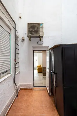 Una televisión o centro de entretenimiento en Galileo Apartment