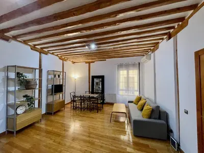 Zona de estar de Apartamento con encanto junto a la Plaza Mayor