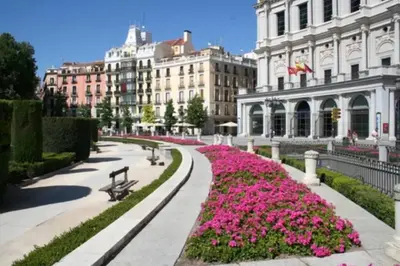Jardín al aire libre en Apartamento con encanto junto a la Plaza Mayor