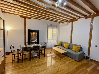 Zona de estar de Apartamento con encanto junto a la Plaza Mayor