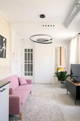 Zona de estar de Palacio Real - Apartamento de 3 dormitorios