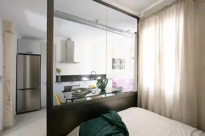 Una cocina o zona de cocina en Palacio Real - Apartamento de 3 dormitorios