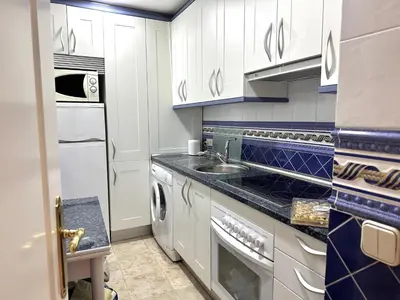 Una cocina o zona de cocina en Medina - Luxury suite apt. Madrid center