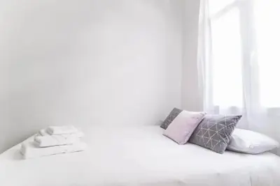 Cama o camas de una habitación en 3Dormitorios 2Baños -Malasaña-VELAR