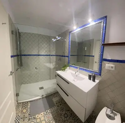 Un baño de Rooms Pilarica