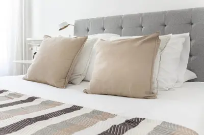 Cama o camas de una habitación en Apartamento Las Cortes II en Madrid