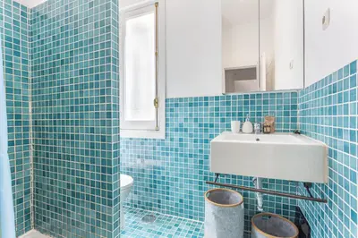 Un baño de Apartamento Las Cortes II en Madrid