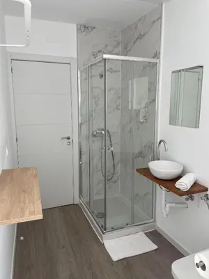 Un baño de Atocha habitaciones