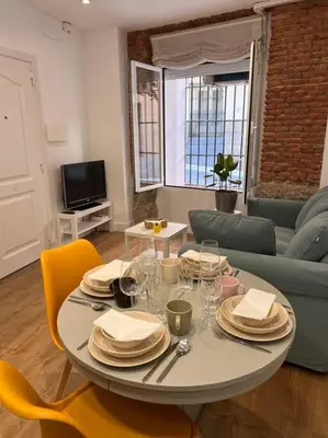 Zona de estar de Apartamento Atocha/Reina Sofía