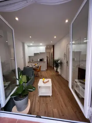 Zona de estar de Apartamento Atocha/Reina Sofía