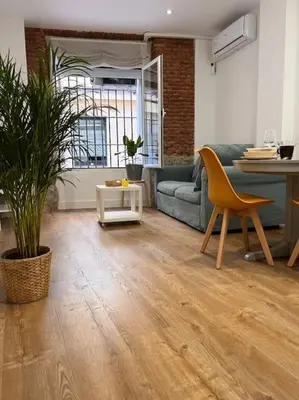 Zona de estar de Apartamento Atocha/Reina Sofía