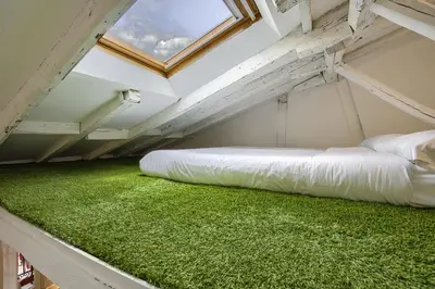 Cama o camas de una habitación en Latina Center - Estudio en La Latina