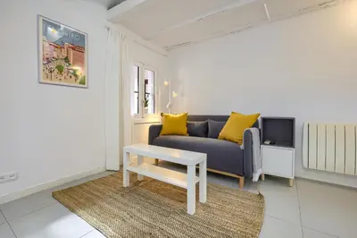 Zona de estar de Latina Center - Estudio en La Latina