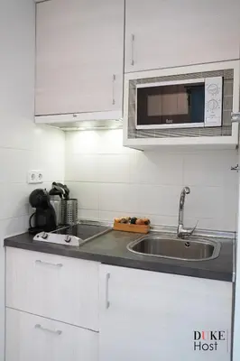 Una cocina o zona de cocina en Almagro Apartments