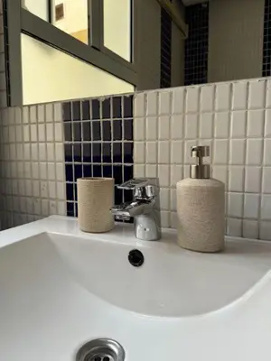 Un baño de La Guapa de Malasaña